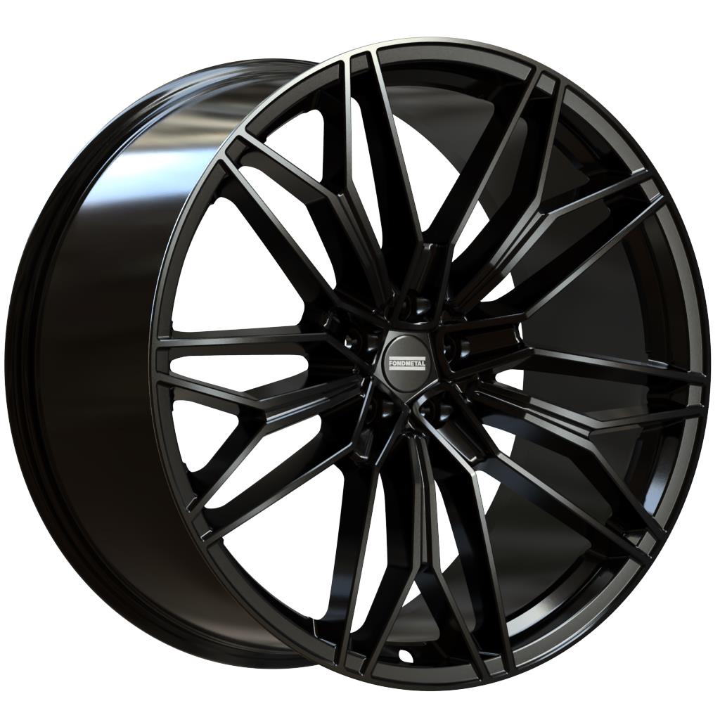 Fondmetal STC-23 Glossy Black 10x23 5x130 ET35 CB84,1 R14 1050 kg RF19983 – tootefoto