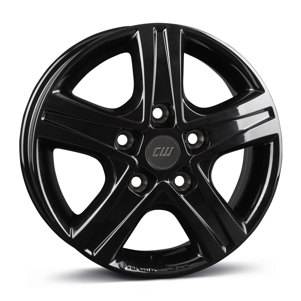 Borbet CWD black glossy 6x16 5x118 ET68 CB71,1 60° 1320 kg 496688 – tootefoto