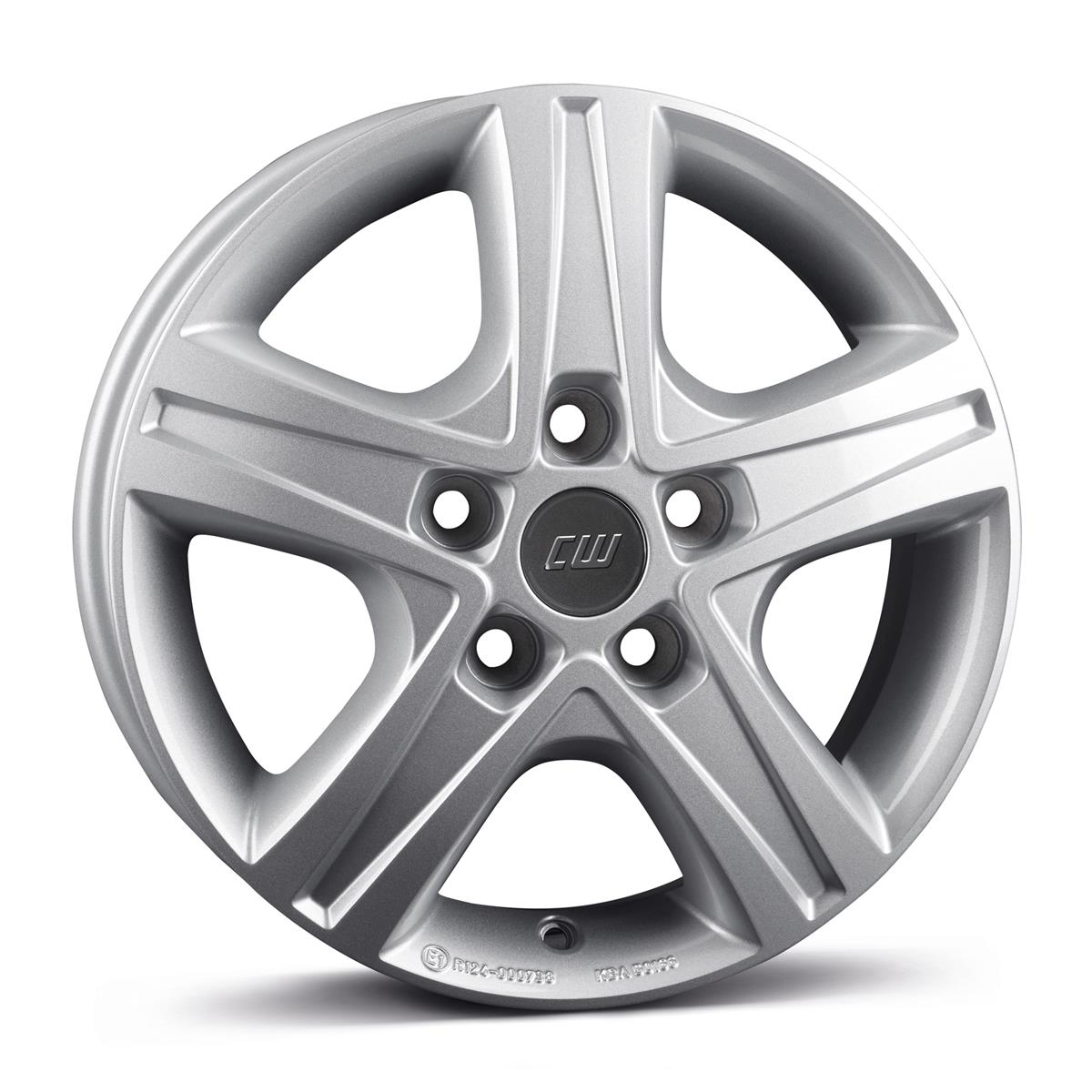 Borbet CWD Crystal Silver 6x16 5x118 ET68 CB71,1 60° 1320 kg 496687 – tootefoto