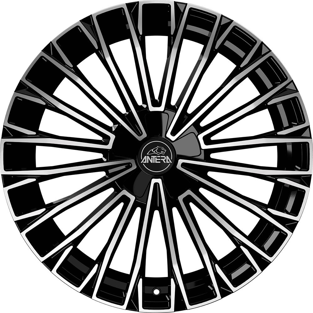 Antera A103 Piano Black Diamond 10x23 5x130 ET25 CB84,1 (Long Bolt) R14 950 kg A10310232527290I – tootefoto