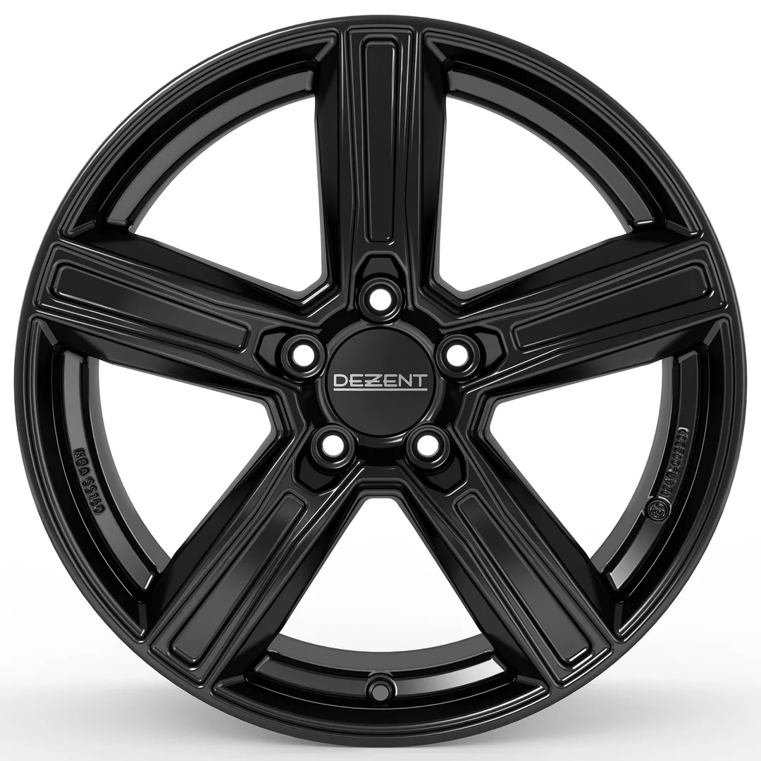 Dezent KG Black 10x20 5x112 ET46 CB66,6 60° 955 kg TKG0P8BA46E – tootefoto
