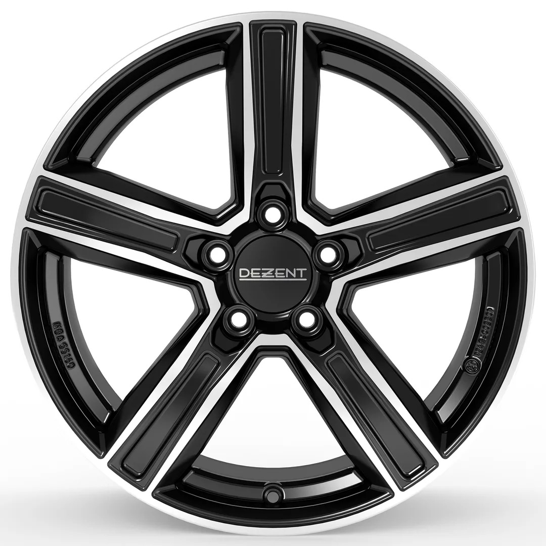 Dezent KG dark Black/polished 10x20 5x112 ET46 CB66,6 60° 955 kg TKG0P8BP46E – tootefoto