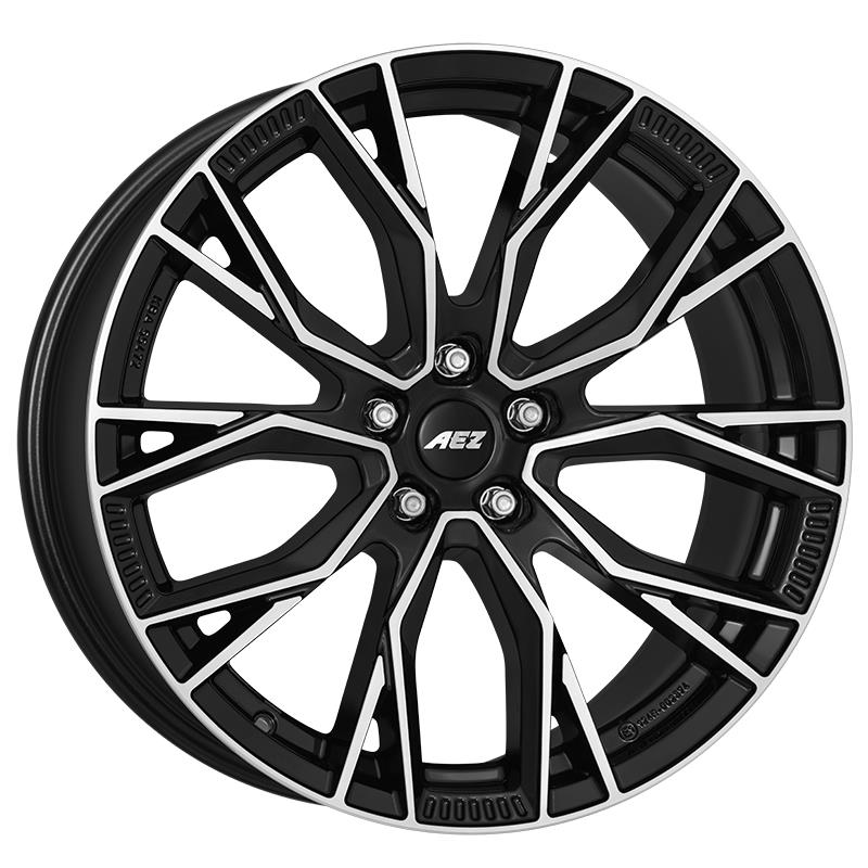AEZ Toronto dark Black/polished 10x20 5x112 ET19 CB66,6 R14 910 kg ATR0P8BP19E – tootefoto