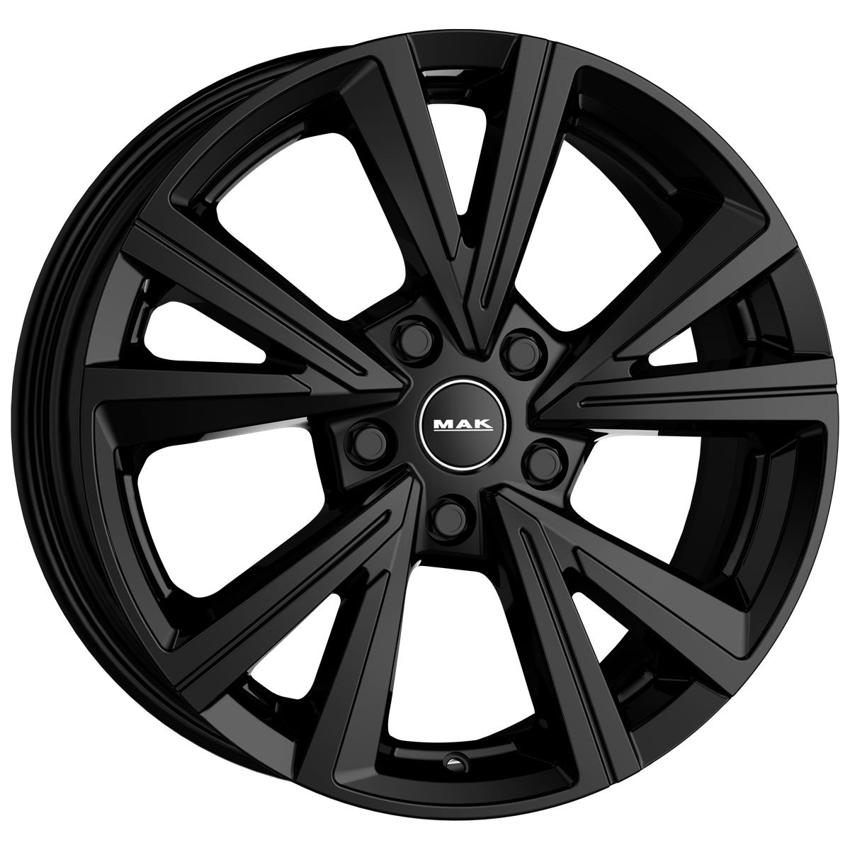 MAK Qvarz Gloss Black 6x16 5x100 ET35 CB57,1 R13 650 kg F6060QZGB35PEX – tootefoto