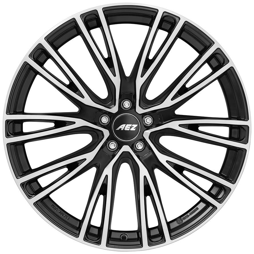 AEZ Seattle dark Black/polished 10x20 5x132 ET28 CB66,6 60° 1085 kg ASE0PPBP28E – tootefoto