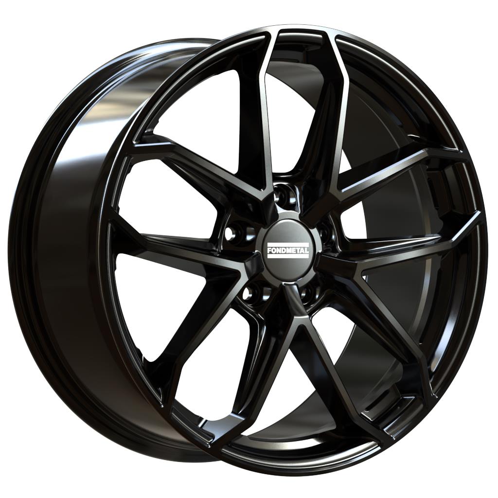 Fondmetal Zelos Glossy Black 10x20 5x132 ET28 CB66,6 60° 1050 kg RF21377 – tootefoto