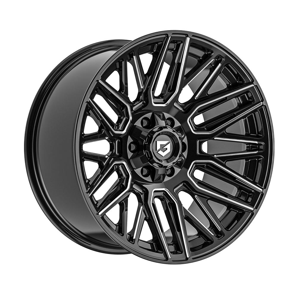 Gear Off Road 770 Edge Glossy Black Milled 10x20 8x180 ET-19 CB124,3 60° 1000 kg RF20581 – tootefoto