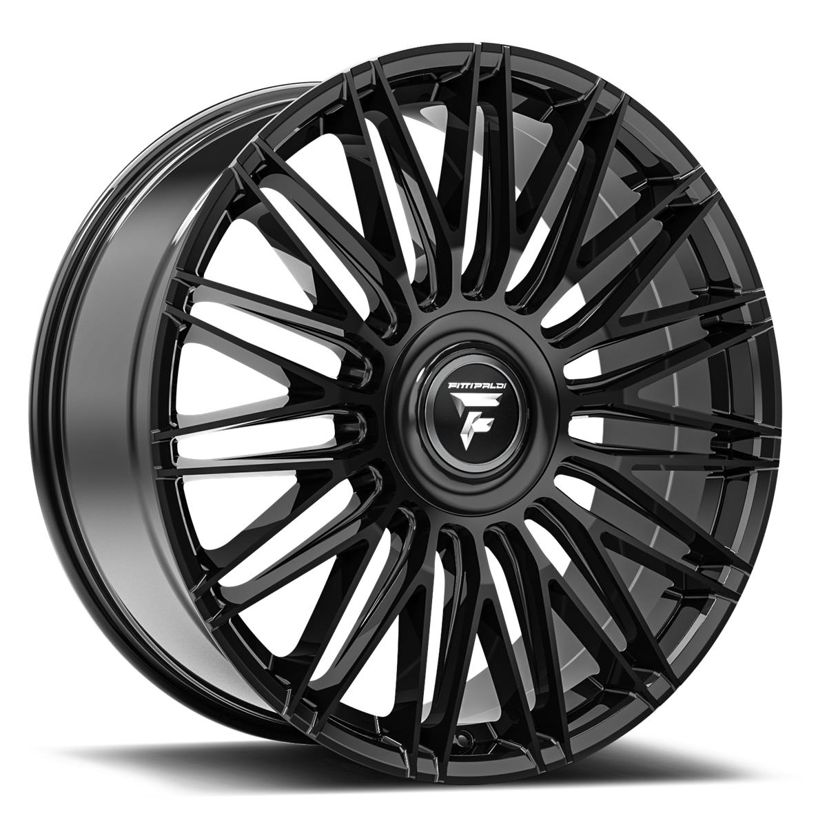 Fittipaldi FS369 Glossy Black 10x24 6x139.7 ET30 CB106,1 (PCD2: 6x135) 60° 1050 kg RF20331 – tootefoto