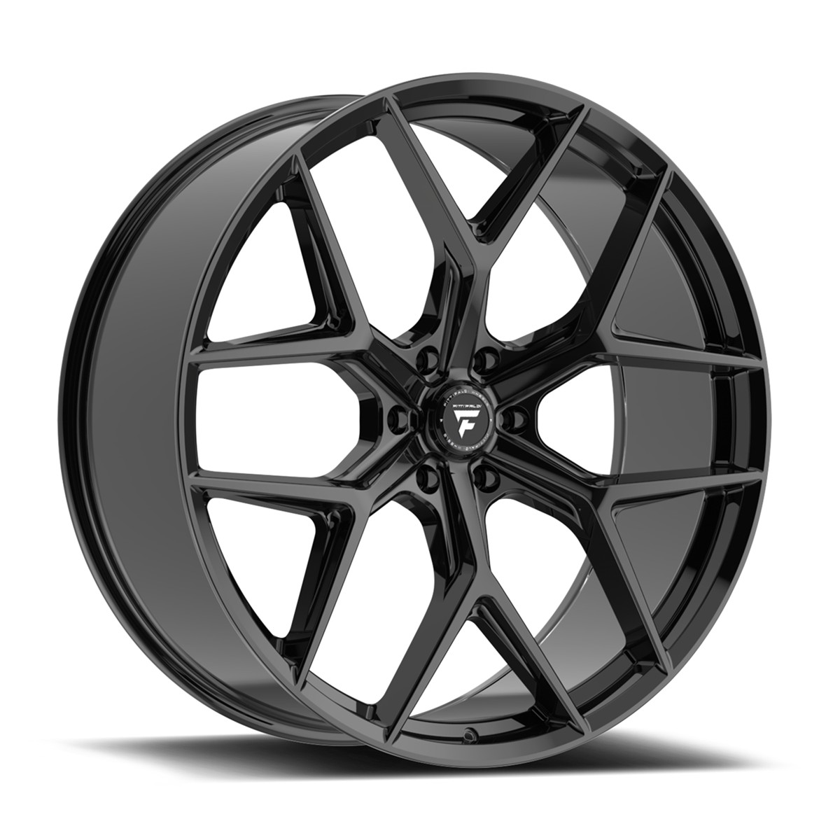 Fittipaldi FS374 Glossy Black 10x24 6x139.7 ET20 CB106,1 60° 1050 kg RF21452 – tootefoto