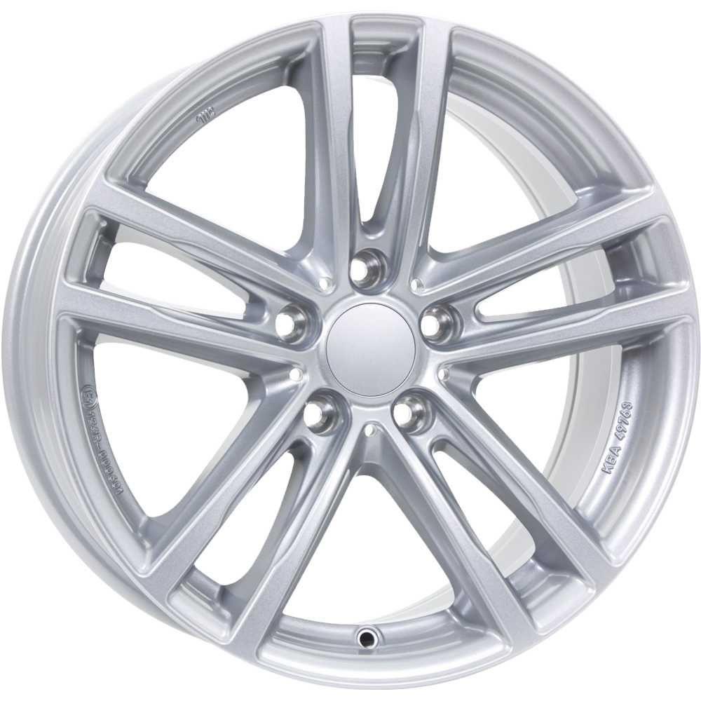 Alutec X10 polar-silver 5x19 5x112 ET43 CB66,6 60° 520 kg X10-50943W61-0 – tootefoto