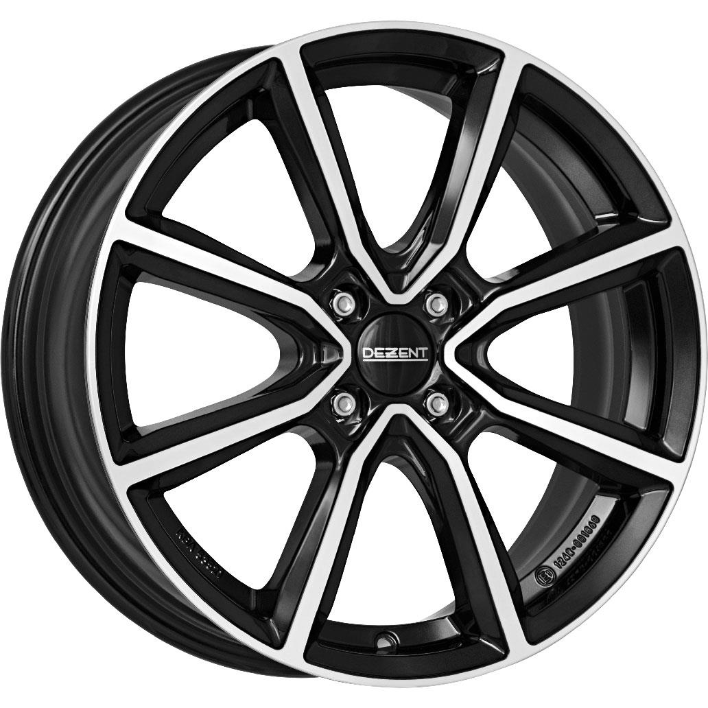 Dezent TN dark Black/polished 6x16 4x100 ET49 CB54,1 60° 590 kg TTNO2BP49E – tootefoto
