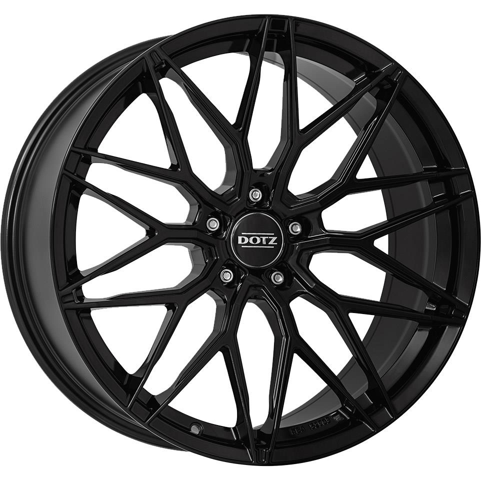 Dotz Suzuka Black 10x20 5x112 ET40 CB70,1 60° 740 kg OSU0P8BA40 – tootefoto