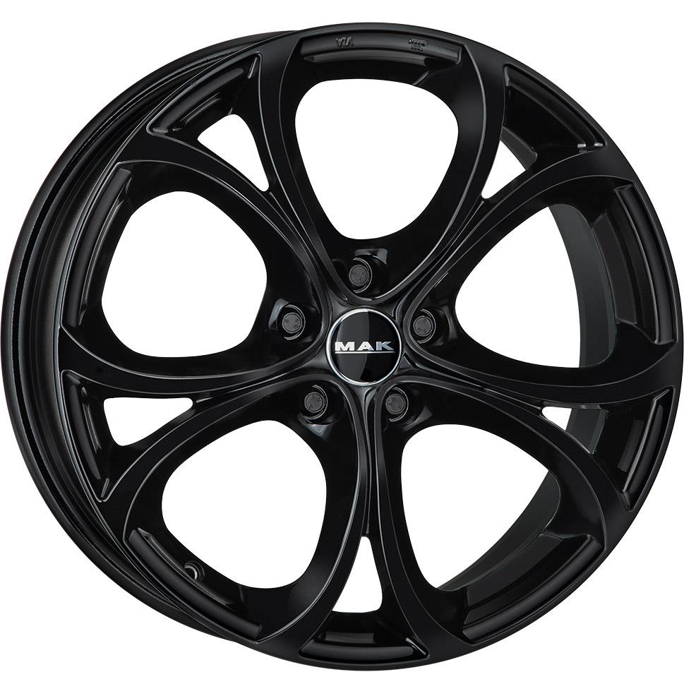 MAK Lario Gloss Black 10x20 5x110 ET34 CB65,1 60° 700 kg F1020LAGB34LG1X – tootefoto
