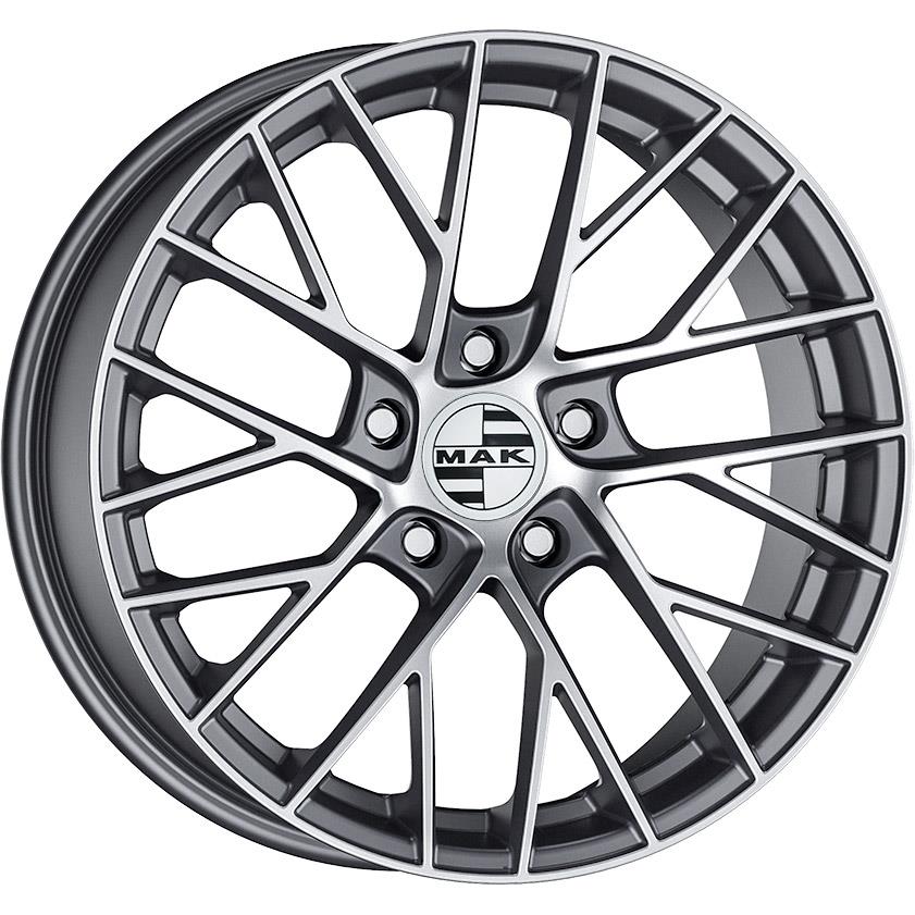 MAK Monaco-D Gun Met-Mirror Face 11x20 5x130 ET59 CB71,6 R14 650 kg F1120MZQM59KY5 – tootefoto
