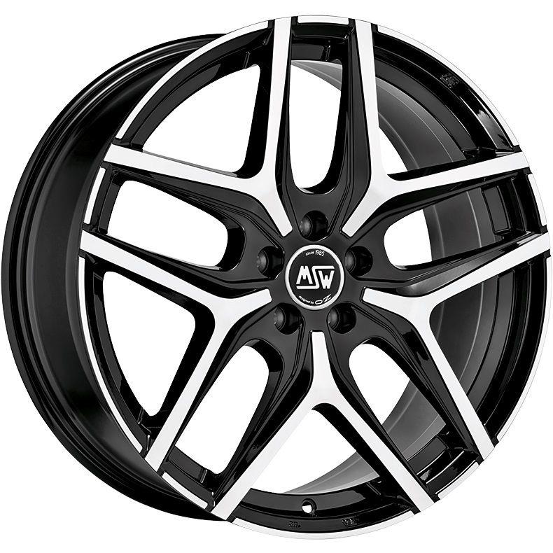 MSW 40 Gloss Black Full Polished 11x20 5x112 ET35 CB66,6 60° 975 kg W1931600256 – tootefoto