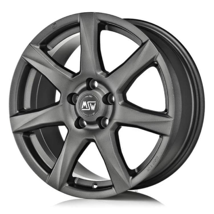 MSW 77 Matt Dark Grey 5x14 4x100 ET35 CB63.3 60° 550 kg W19218500TP8 – tootefoto