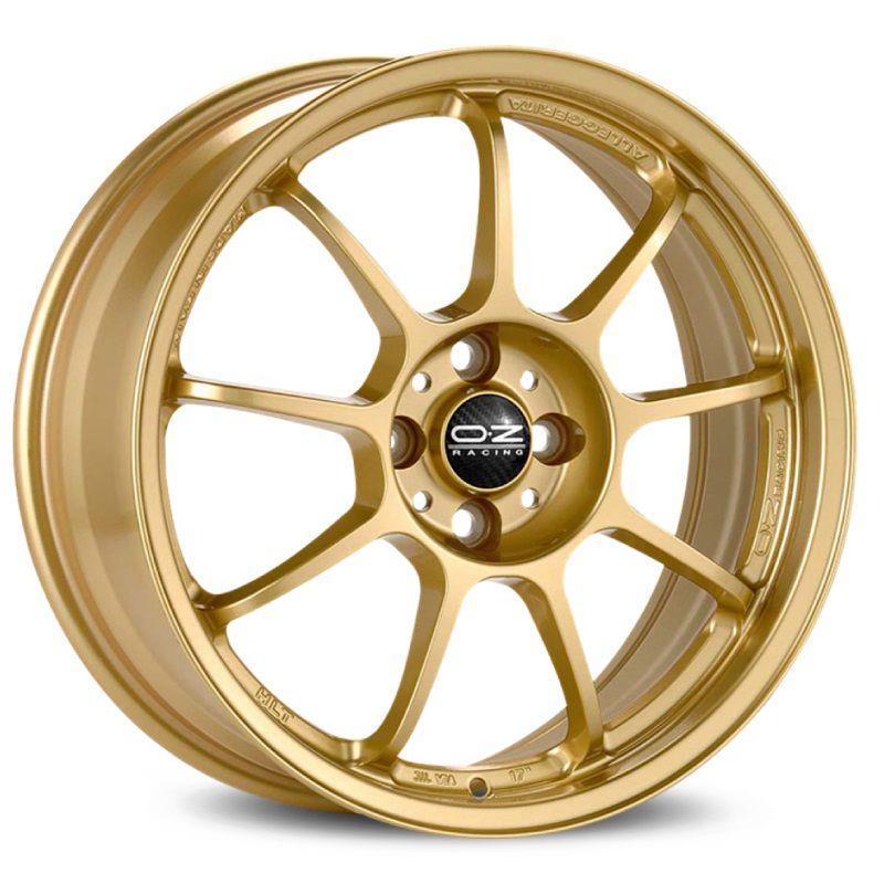 OZ Racing Alleggerita HLT 5F Race Gold 11x18 5x130 ET63 CB71,6 R12 625 kg W0183800176 – tootefoto