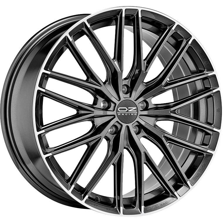 OZ Racing Gran Turismo HLT Star Graphite Diamond Lip 10x20 5x112 ET30 CB75,0 R12 800 kg W01C09202W4 – tootefoto