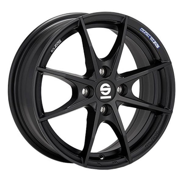 Sparco Trofeo 4 Matt Black 6x14 4x100 ET35 CB63,3 60° 500 kg W2906750053 – tootefoto