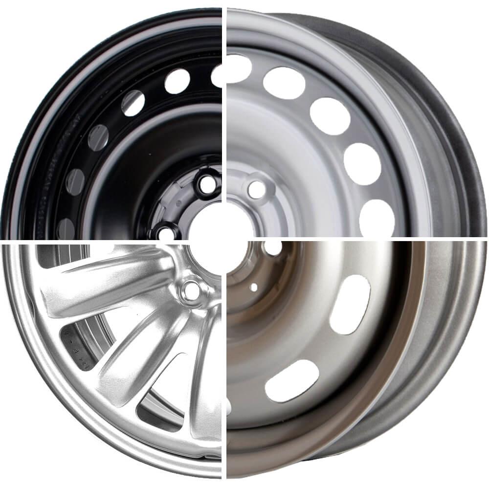 KFZ 6955 Black 6x16 5x100 ET45 CB57,1 R14 6955 – tootefoto