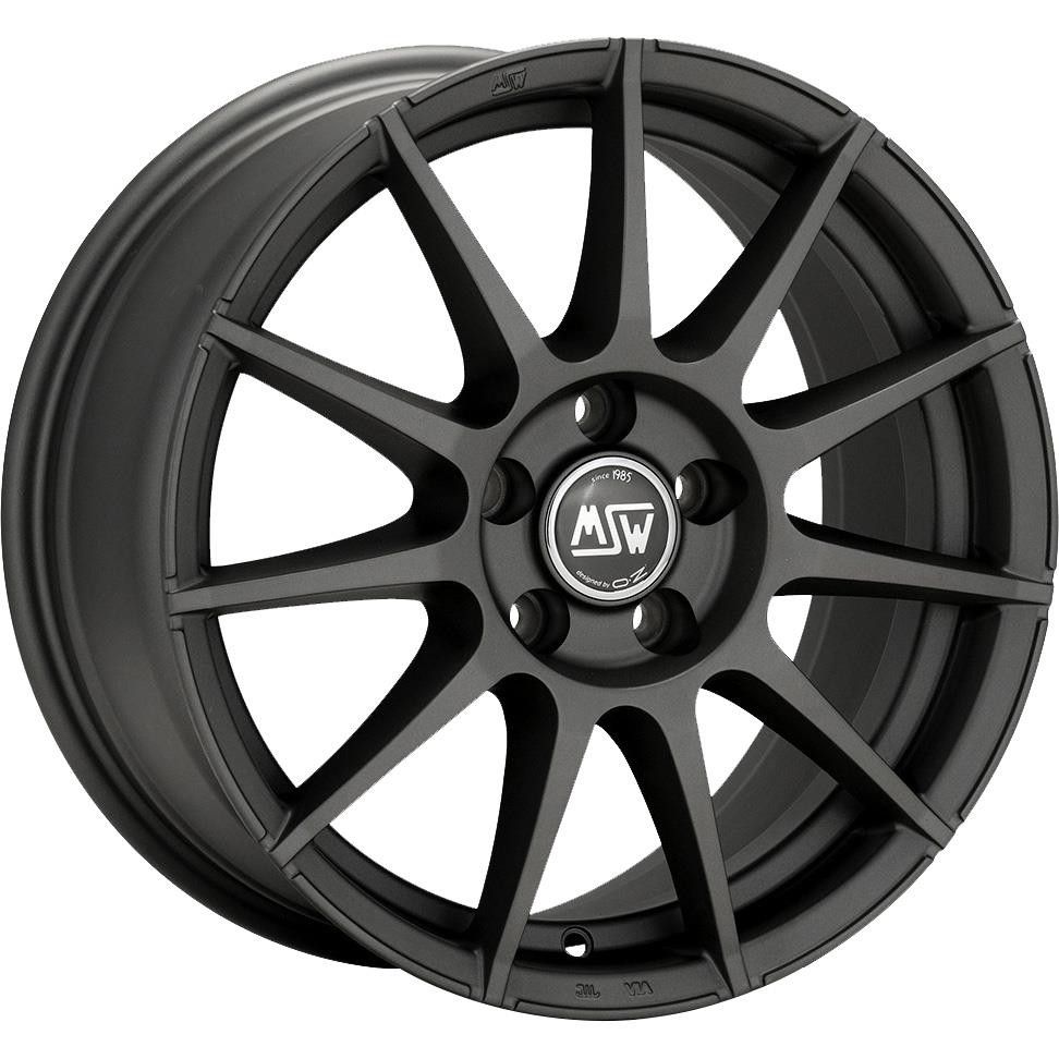 MSW 85 Gloss Black 6x15 5x100 ET38 CB63,4 60° 620 kg W19377550TC5 – tootefoto