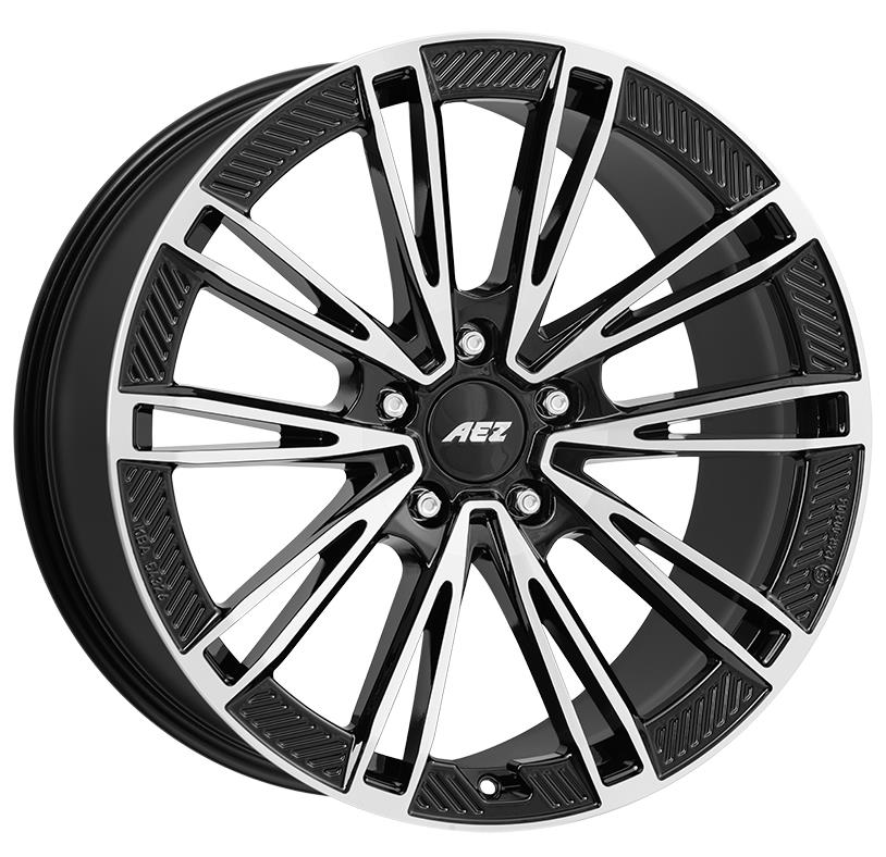 AEZ Alaska dark Black/polished 11x20 5x130 ET60 CB71,6 R14 790 kg AAL0SLBP60E – tootefoto