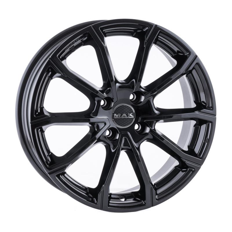 MAK Davinci4 Gloss Black 5x17 4x100 ET40 CB54,1 R14 450 kg F50704BGB40CM2X – tootefoto