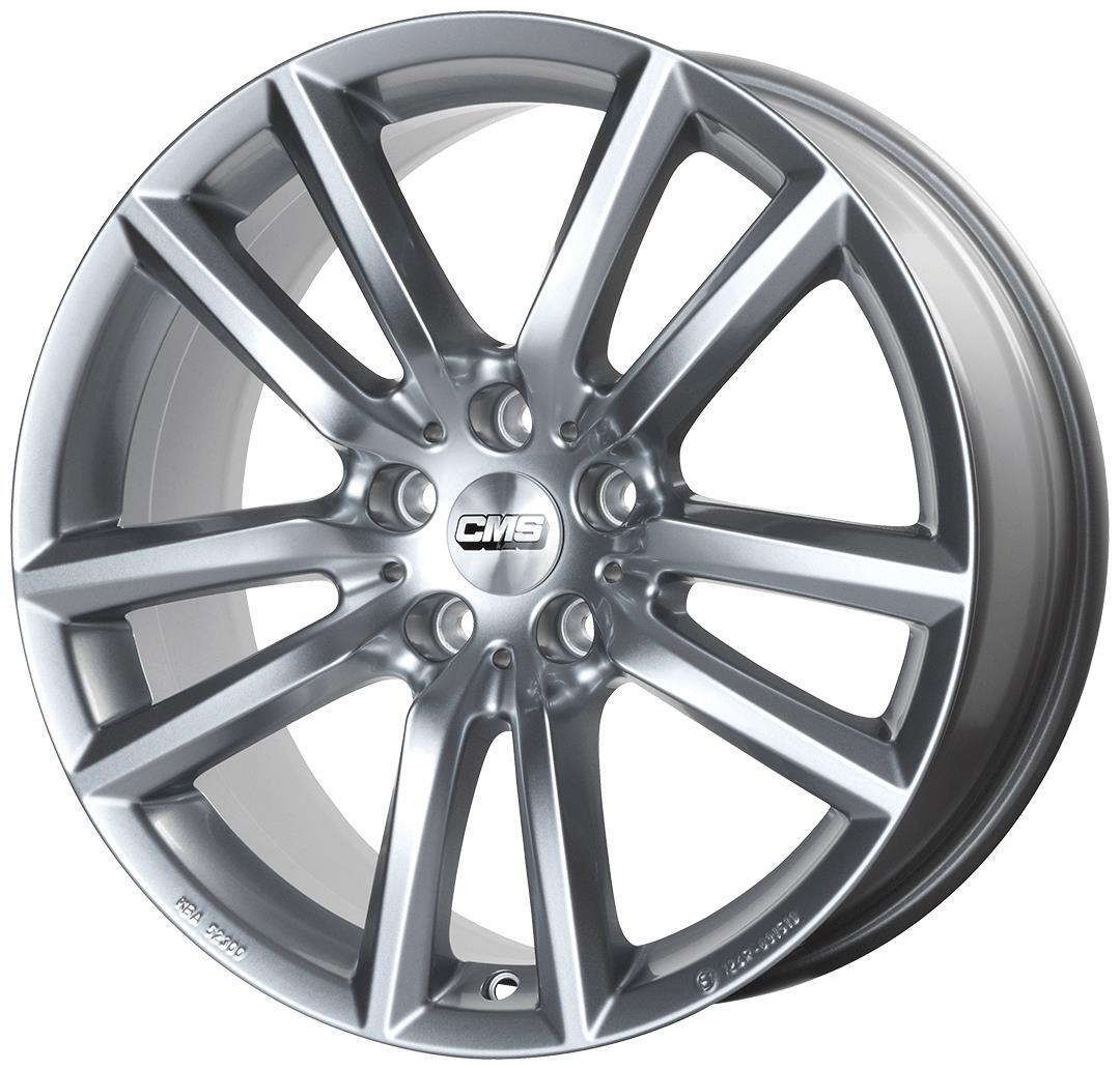 CMS C27 Racing Silver 6x16 5x100 ET35 CB57,1 R13 690 kg C27 606 35 53S SR – tootefoto
